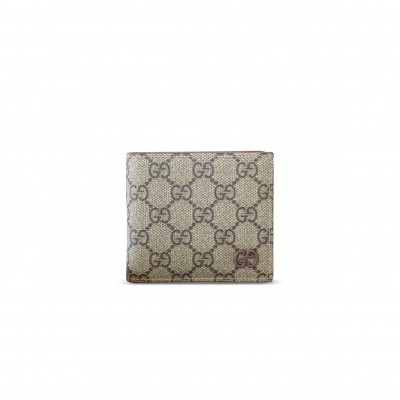 GUCCI BROWN INTERIOR GG COIN WALLET 768255 (21*9cm)